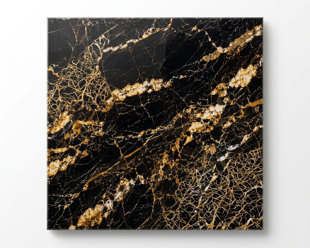 Black Gold Marble