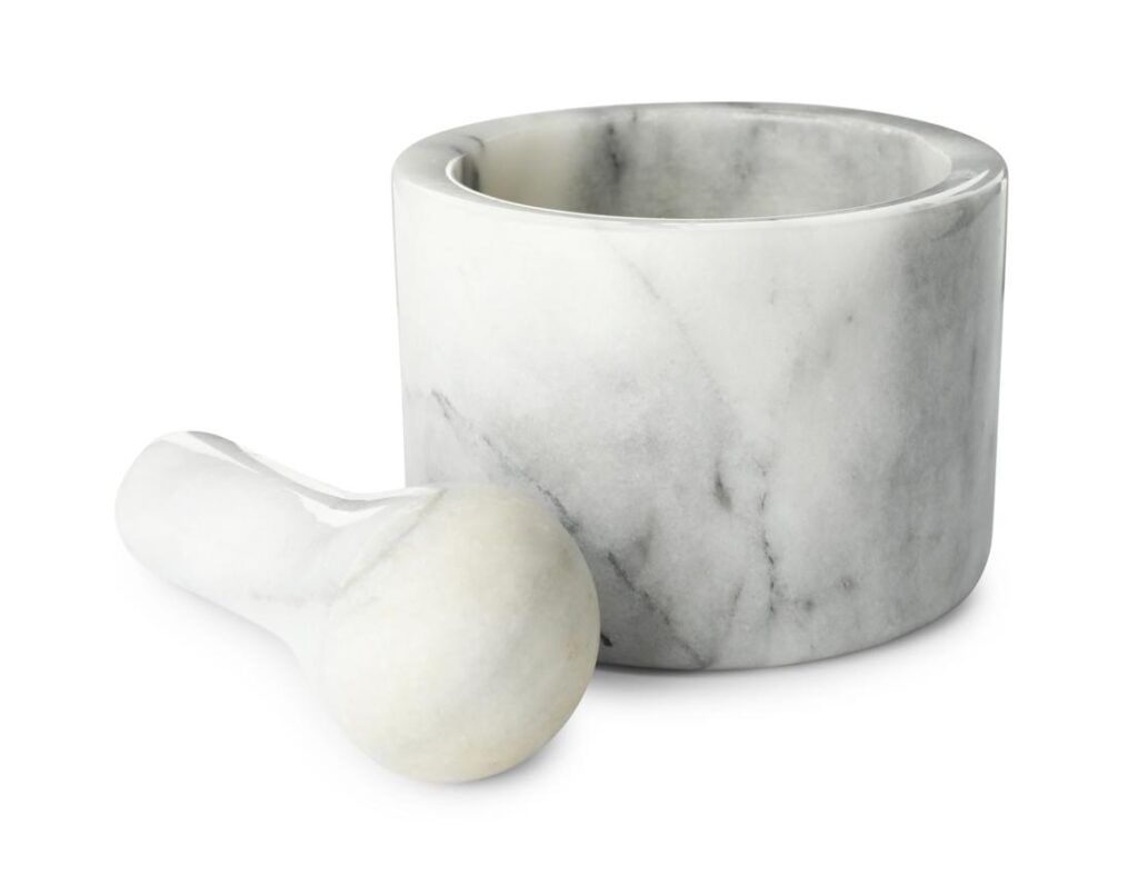 Marble Mortar & Pestle