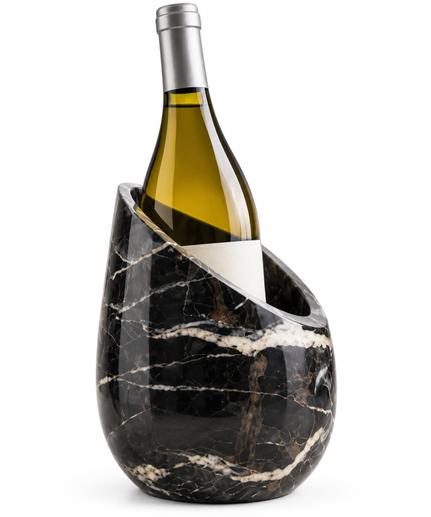 Marble Handicraft Wine Bottle Holder