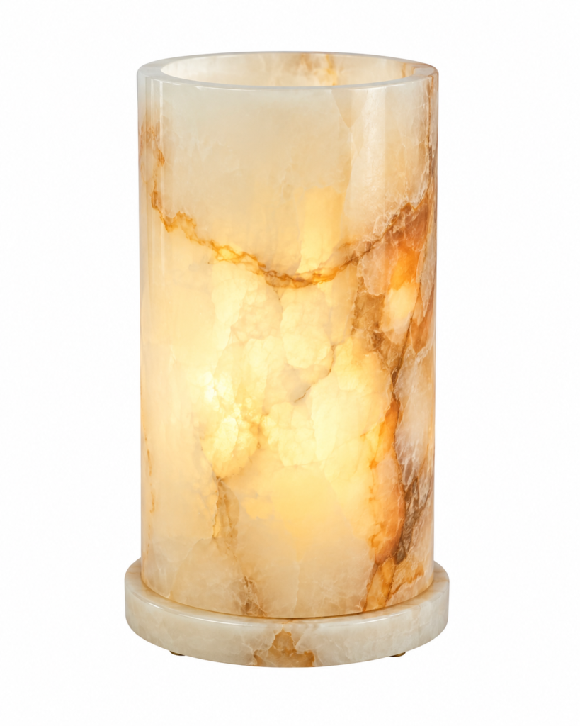 Marble Handicraft Backlit Onyx Lamp