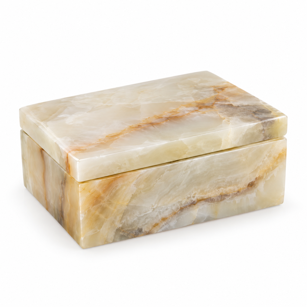 Marble Handicraft Trinket Box