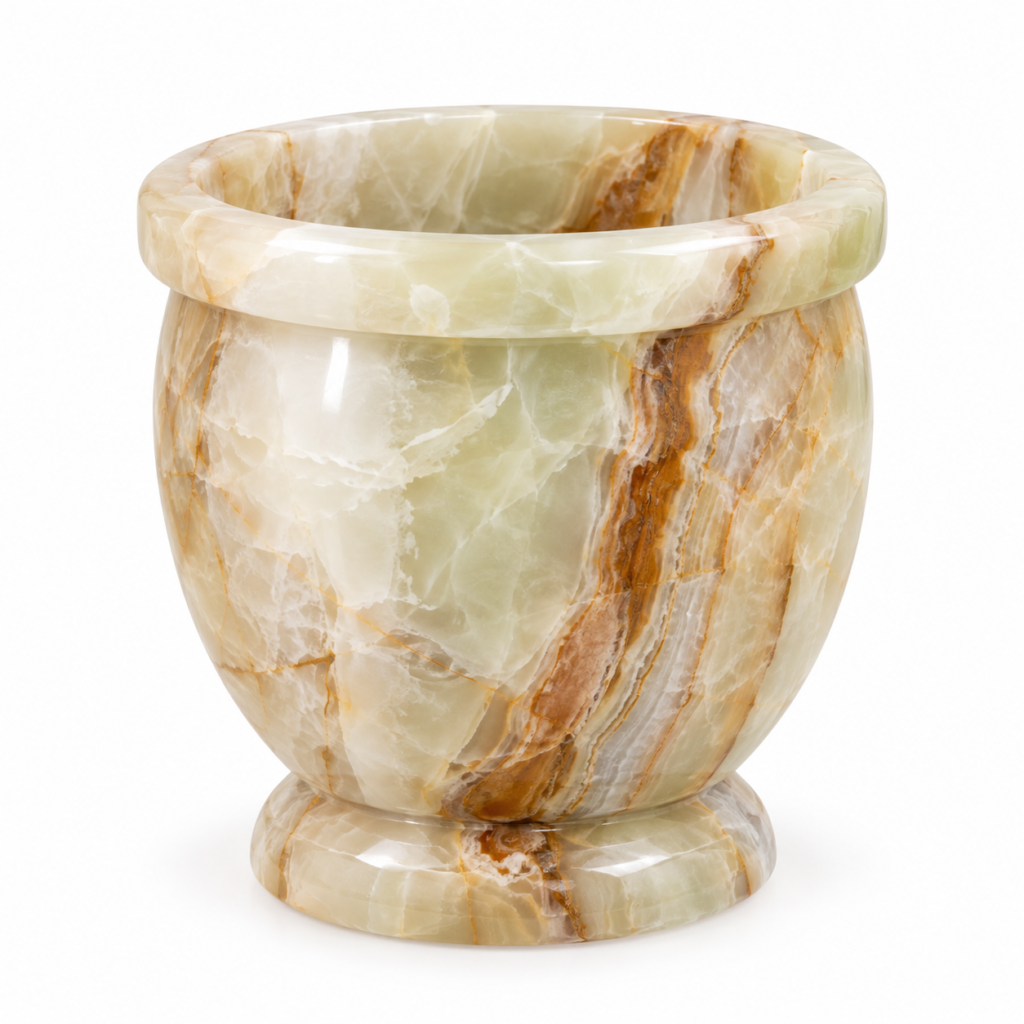 Marble Handicraft Planter Pot