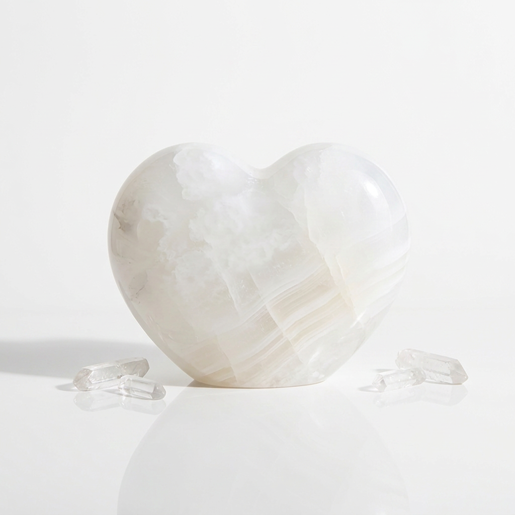 Marble Handicraft Heart Shape Decor