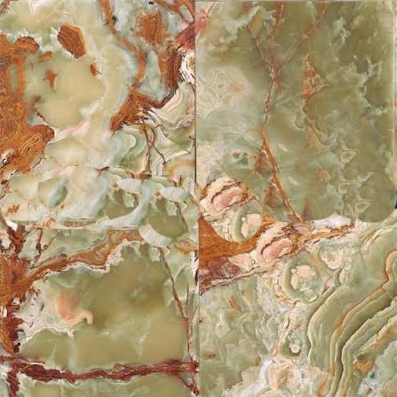 Multi Green Onyx Tiles